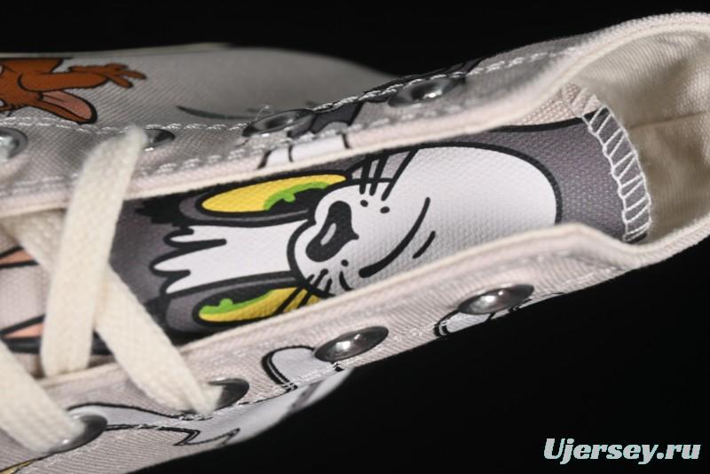 Converse Chuck Taylor All Star 1970s High Top Tom and Jerry Themed Casual Sneakers - A15111C