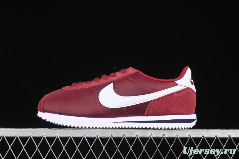 Nike Classic Cortez Leather Retro Running Shoes - DZ2795-600
