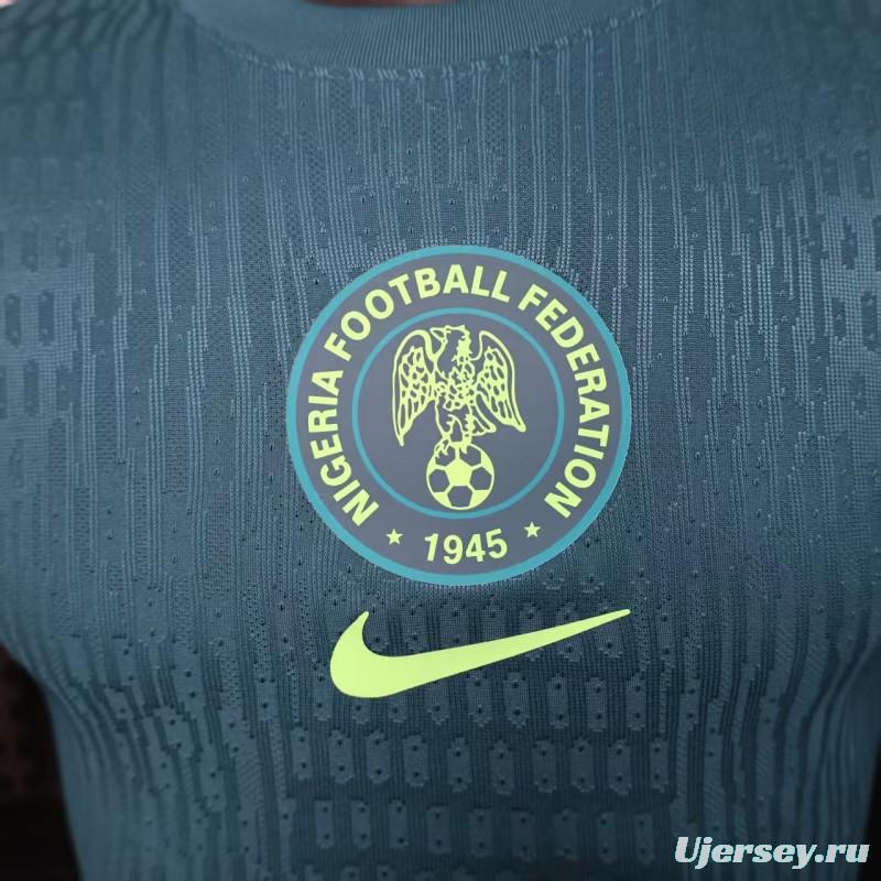Player Version 2025 Nigeria Green Jersey