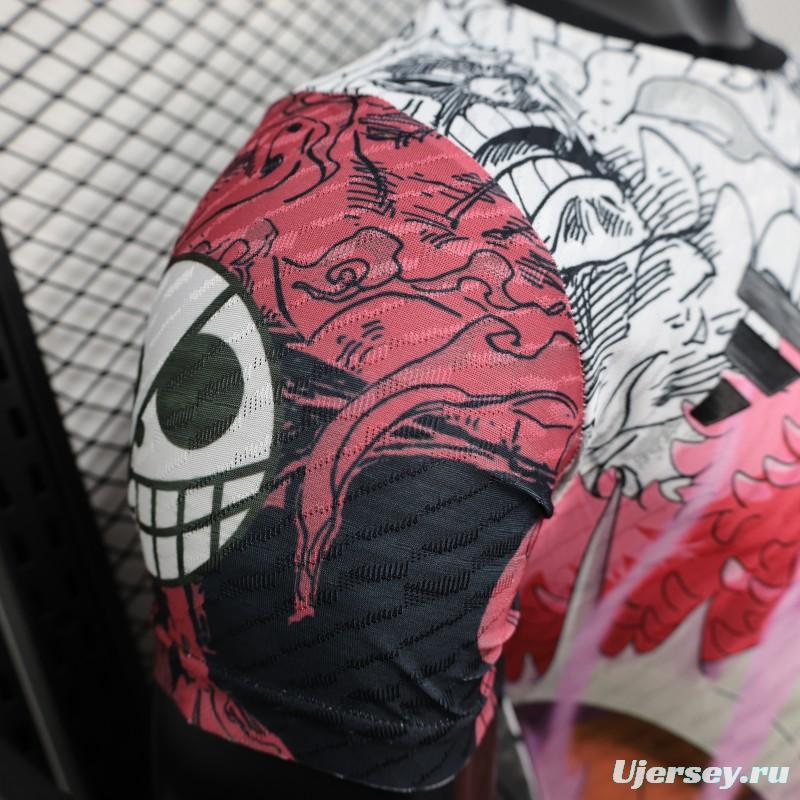 Player Version 2025 Japan White with Anime Character Pattern Jersey