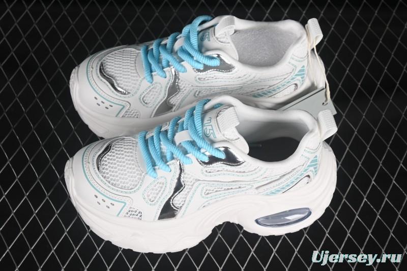 GG-CC Casual Fashion Sporty Chunky Platform Sneakers Series 879 Blue