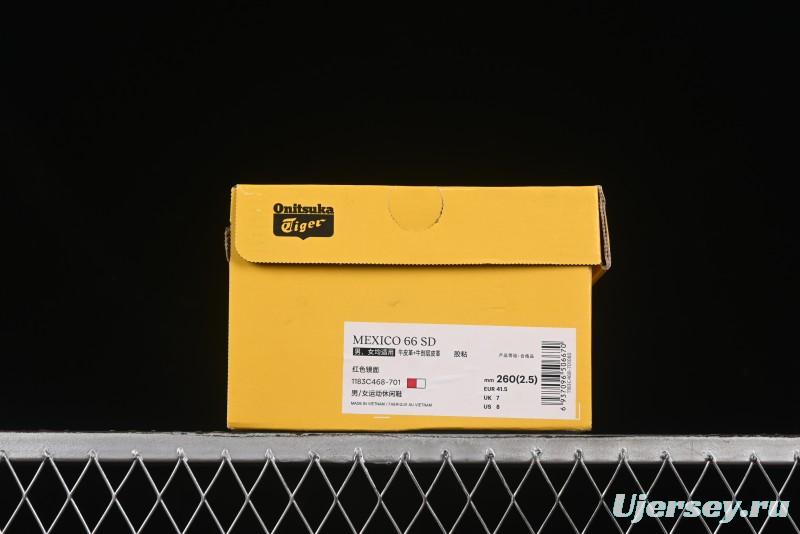 Onitsuka Tiger Mexico 66 SD Low-Top Leather Sneakers - 1183C468-701