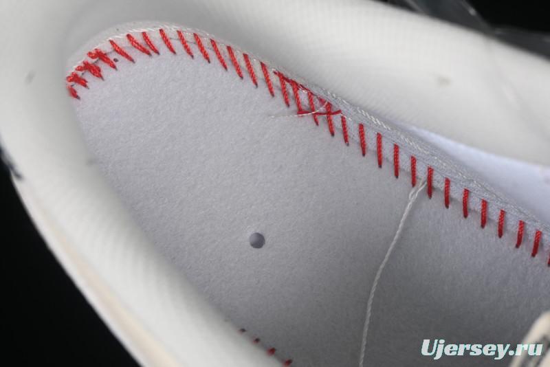 Nike Air Force 1 '07 Low Dior Collaboration Blue Iridescent Swoosh Casual Sneakers - XS1958-569