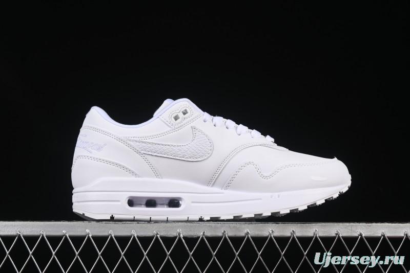 Nike Air Max 1 Retro Running Shoes with Half-Sole Air Cushion - HF8813-100