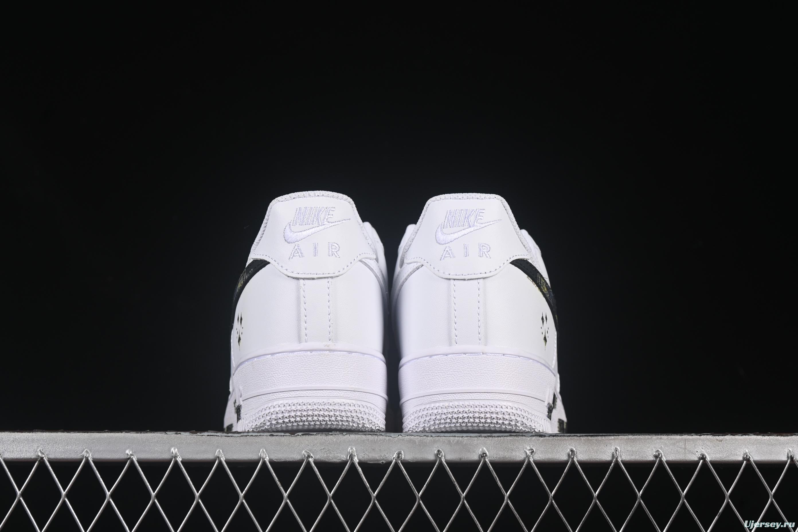 Nike Air Force 1'07 Low Zodiac Series Casual Sneakers with Full-Length Air Cushion - ZH0316-069