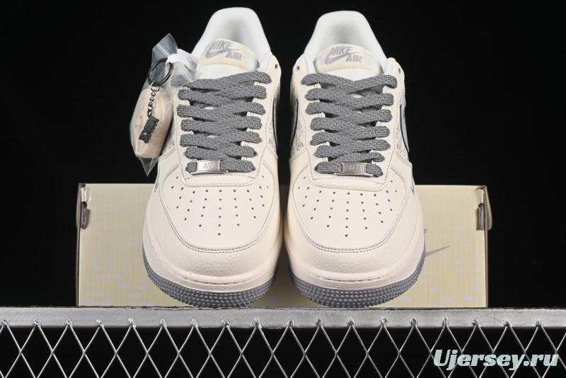 Nike Air Force 1 '07 Low Collaboration Sneakers with Double Swoosh Design - HH7518-070