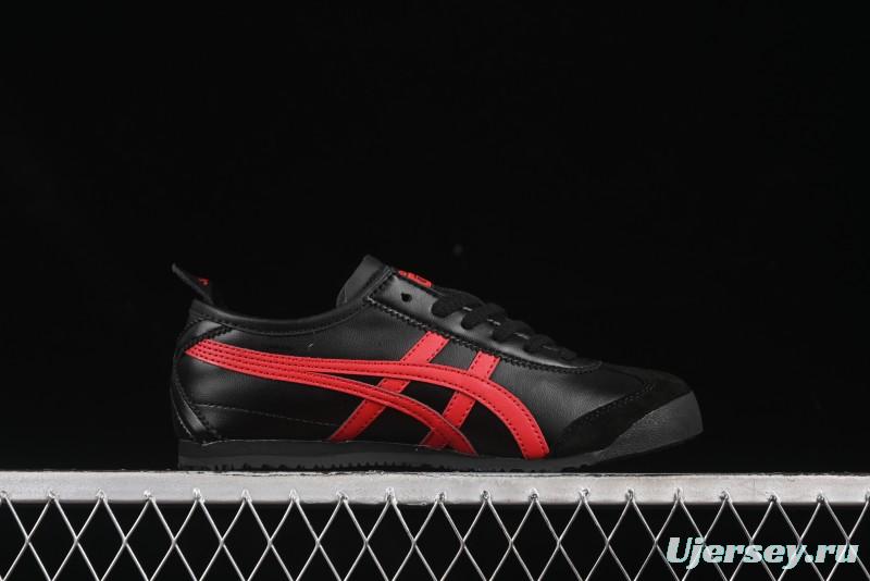 Onitsuka Tiger Mexico 66 Low-Top Leather Sneakers for Casual Running - 1183C102-004