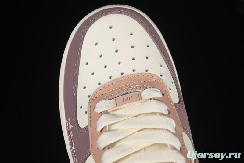 Nike Air Force 1'07 Low Strawberry Bear Custom Casual Sneakers - DB3301-551