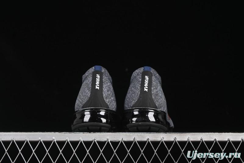 Nike Vapormax Flyknit Breathable Casual Running Shoes with Full-Length Air Cushion - 849558-010