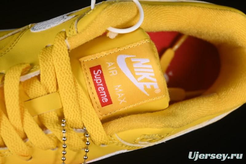 Nike Air Max 1 Retro Running Shoes with Half-Sole Air Cushion - HF8813-700