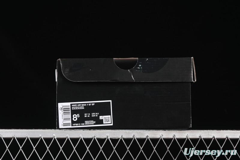 Nike Air Max 1 Retro Running Shoes with Half-Sole Air Cushion - HF8813-100