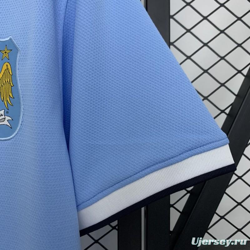 13/14 Retro Manchester City Home Jersey