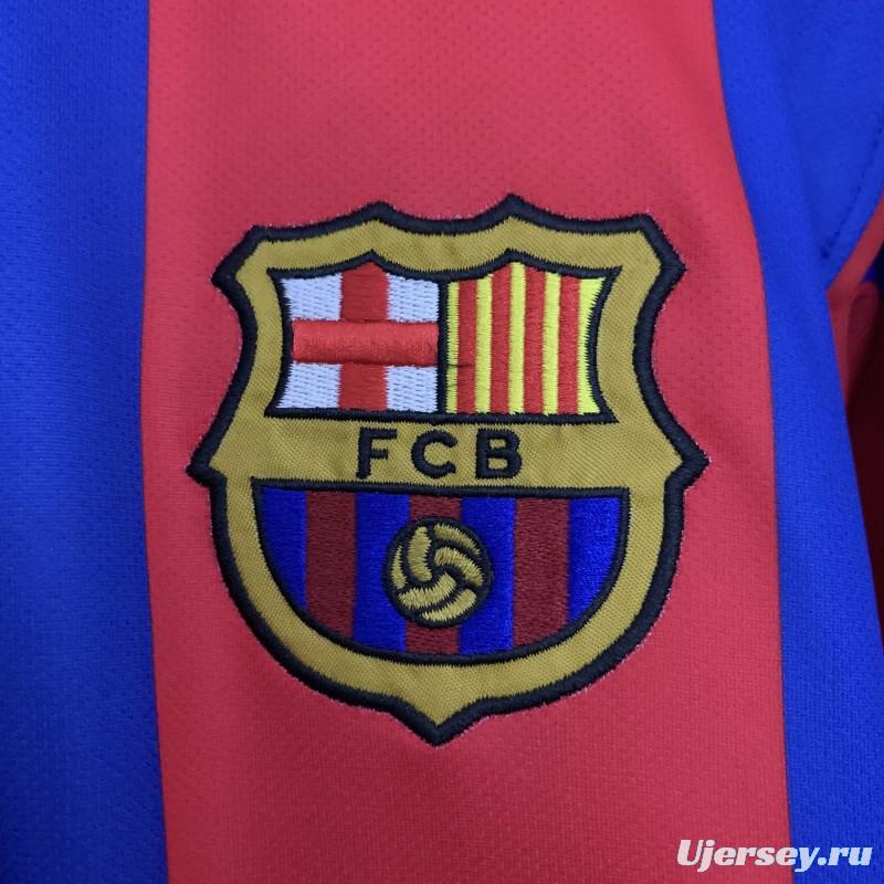 04/05 Retro Barcelona Home Jersey