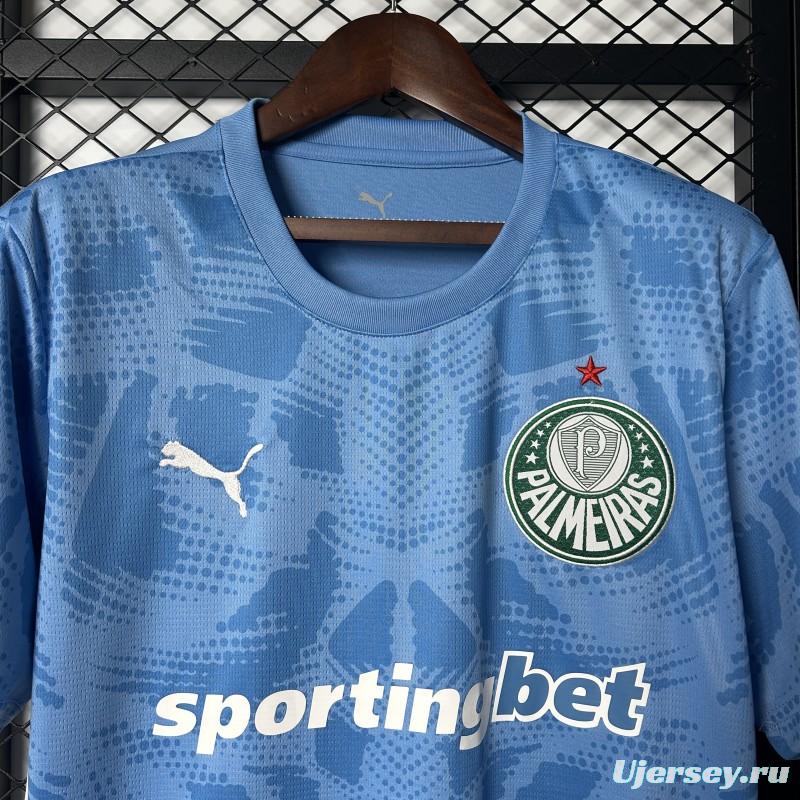 25/26 Palmeiras Goalkeeper Blue Jersey