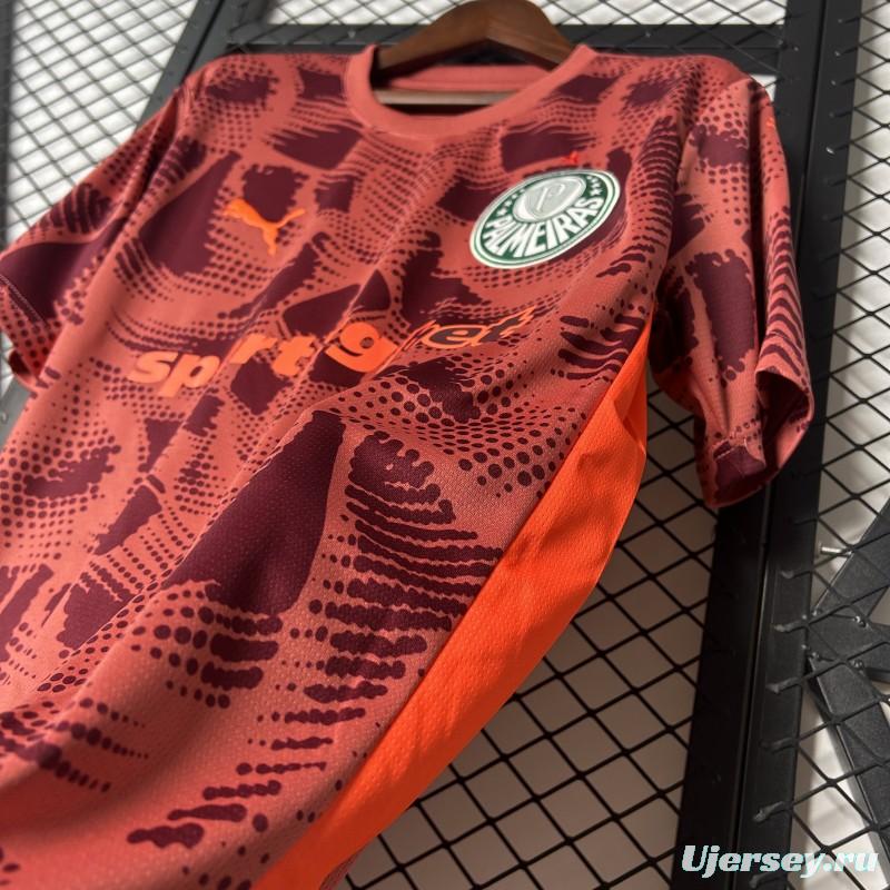 25/26 Palmeiras Goalkeeper Red Jersey