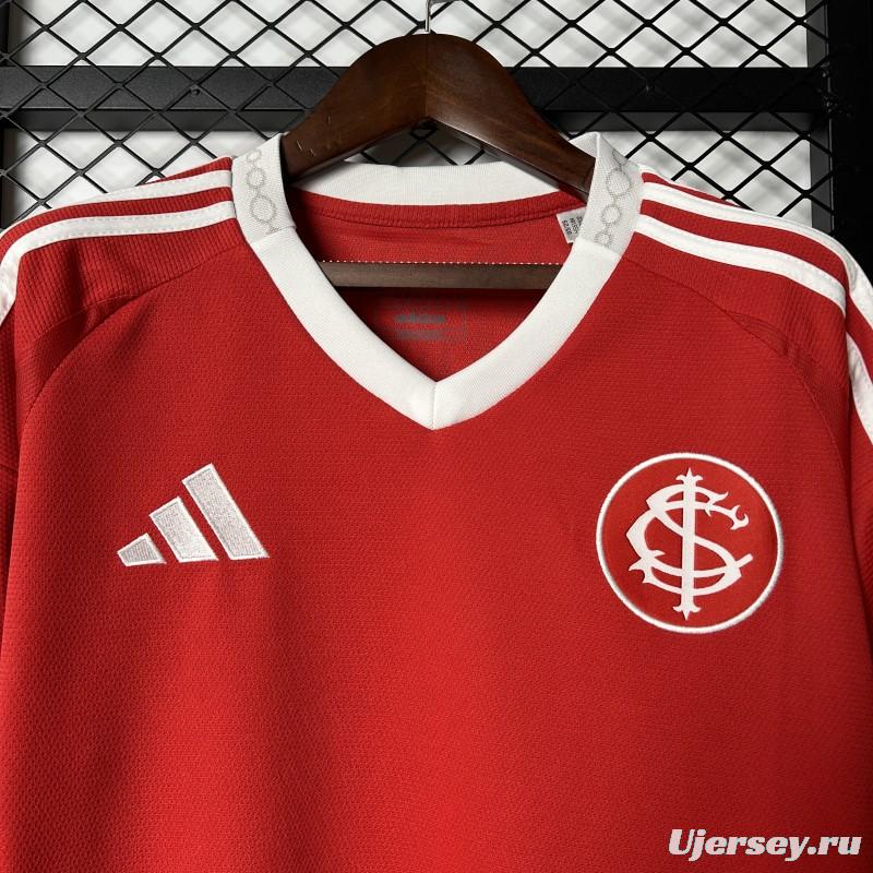 25/26 Long Sleeve Brazil SC Internacional Home Jersey