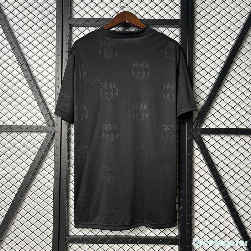 25/26 FC Barcelona Black with Spotify Logo Jersey