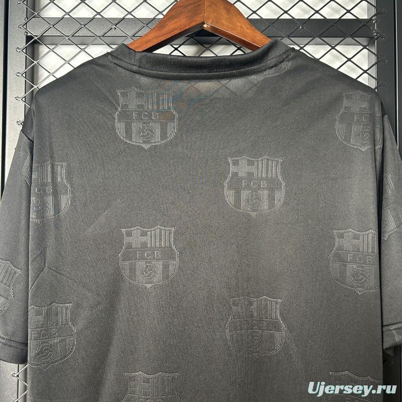 25/26 FC Barcelona Black with Spotify Logo Jersey