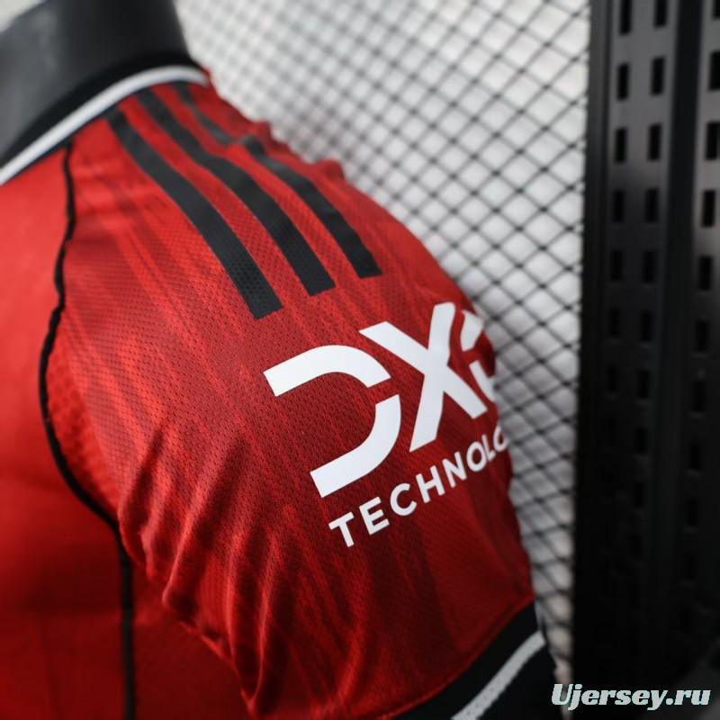 Player Version 25/26 Manchester United Home Jersey