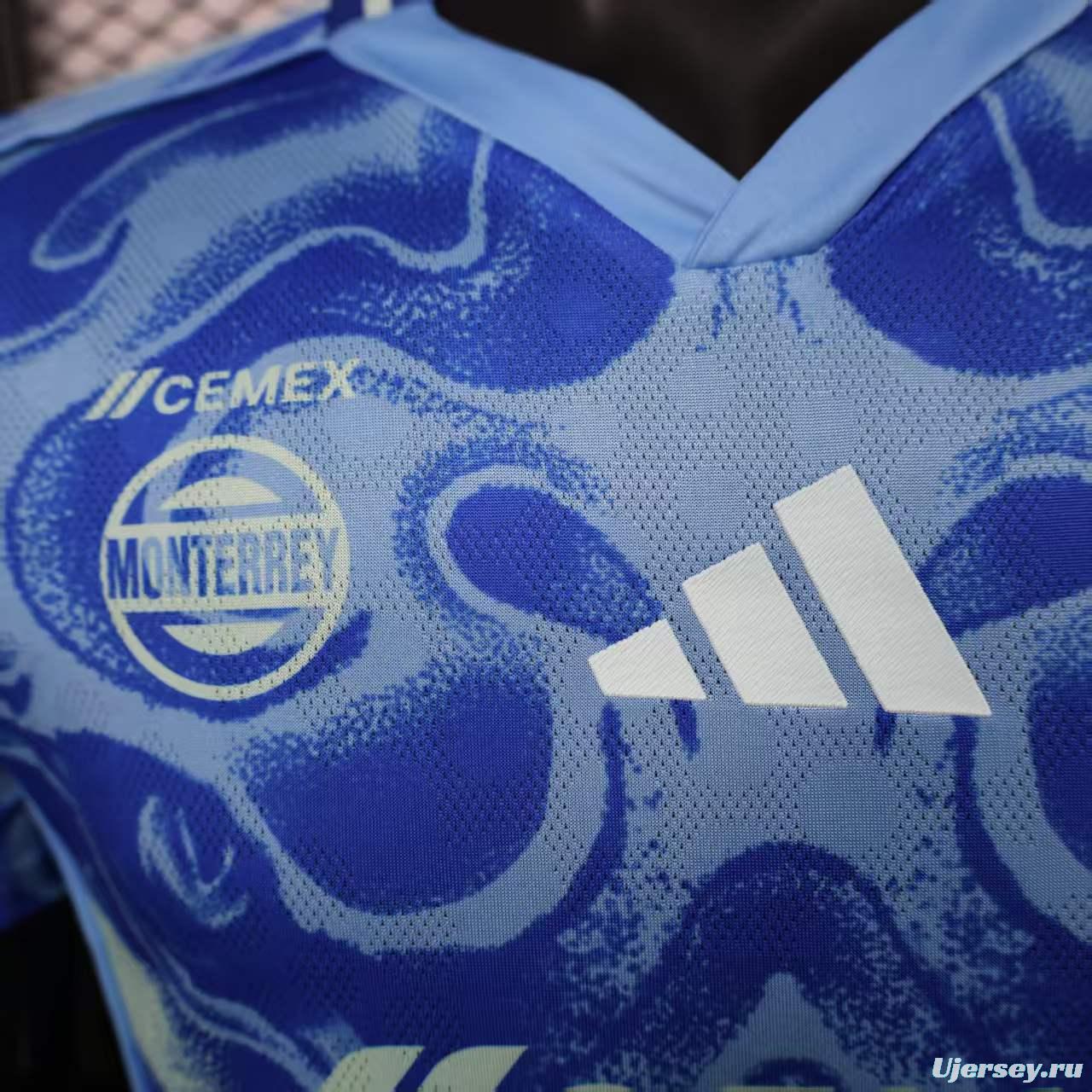 Player Version 25/26 Tigres Away Blue Jersey