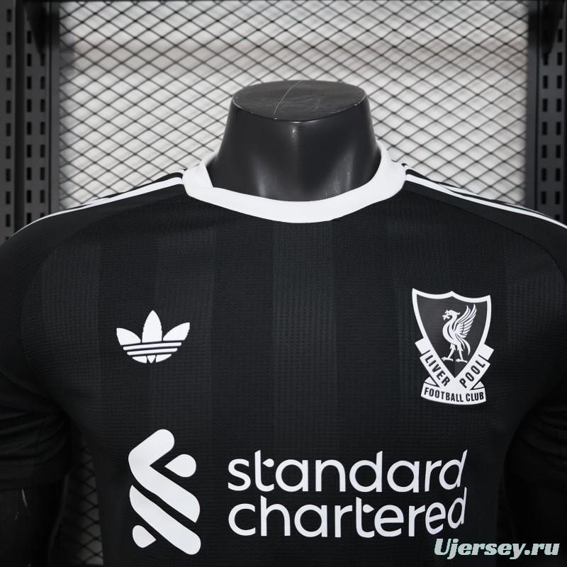 Player Version 25/26 Liverpool Black Goalkeeper Jersey