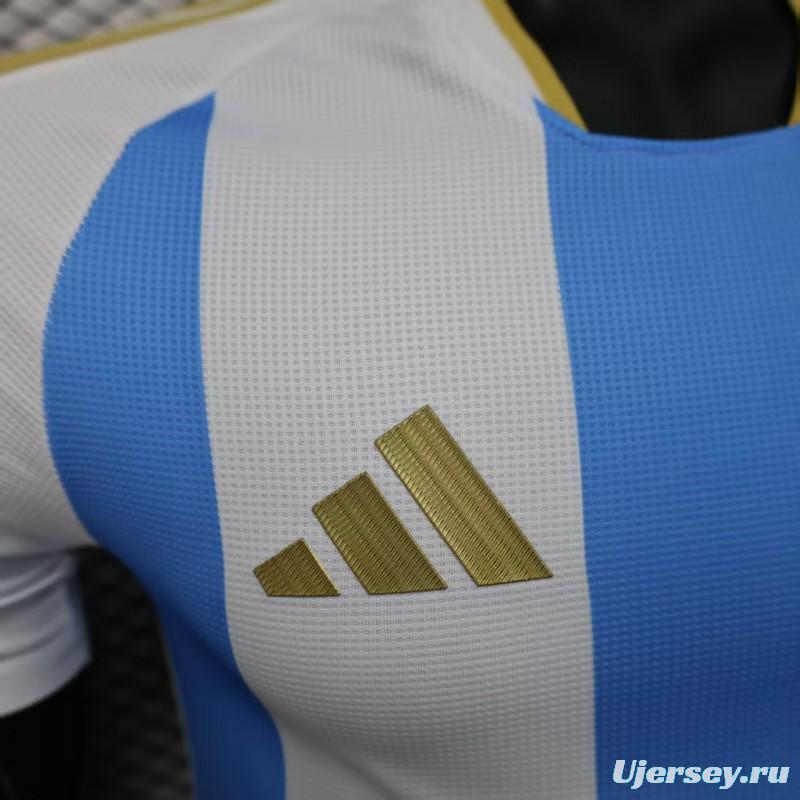 Player Version 2025 Argentina Home Jersey