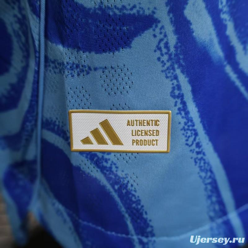 Player Version 25/26 Tigres Away Blue Jersey