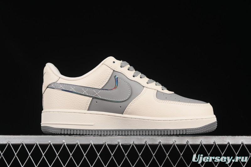 Nike Air Force 1'07 Low Kaws Collaboration Beige Grey Casual Sneakers - KK1988-078