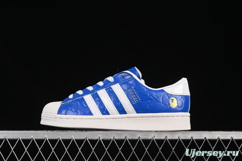 Adidas Bape Superstar JR2702 Shell Toe Casual Sneakers - JR2702