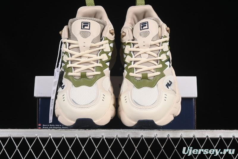 Fila Fusion Fern 2.0 Retro Chunky Sneakers with 3CM Heightening Sole - F12M511101FMC