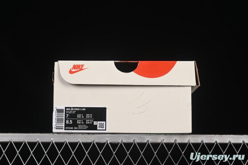 Nike Air Force 1 '07 Low BAPE Collaboration Beige Brown Graffiti Swoosh Casual Sneakers - DF0188-061