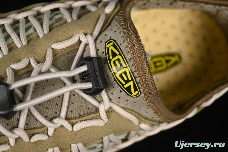 Keen Uneek Flat-M Woven Elastic Strap Outdoor Water Sports Sandals - 1014097