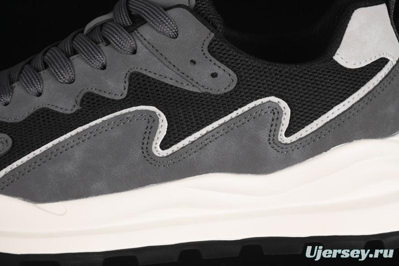 Adidas Thick Sole Waffle Retro Running Shoes with Comfortable Upper and Anti-Slip Sole - 63093901001