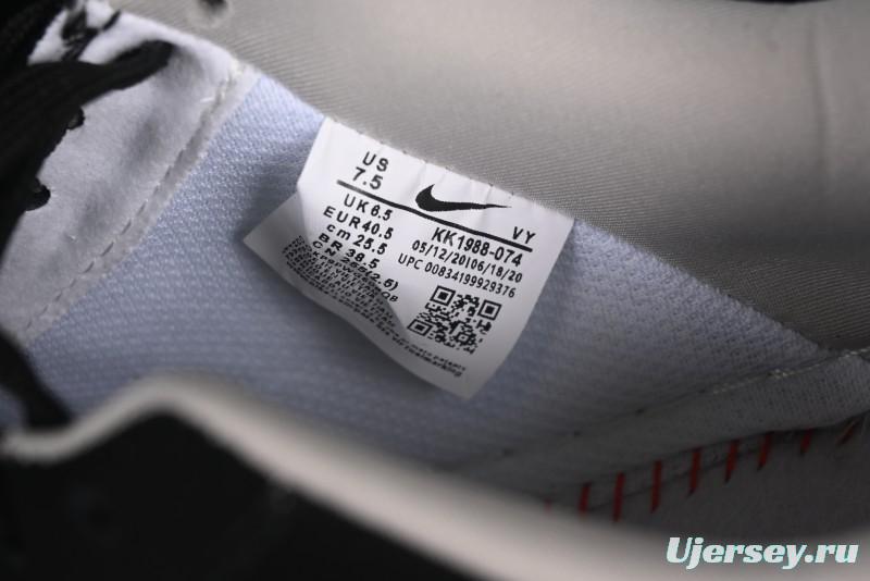 Nike Air Force 1'07 Low Chrome Hearts Collaboration Black Green Swoosh Casual Sneakers - KK1988-074