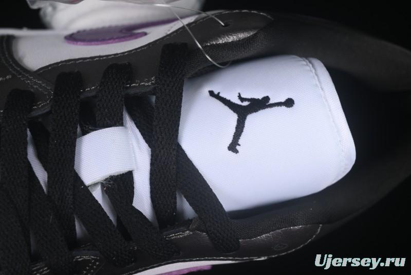 Nike Air Jordan 1 Low AJ1 Dark Purple Low-Top Casual Lifestyle Sneakers - HJ5910-105