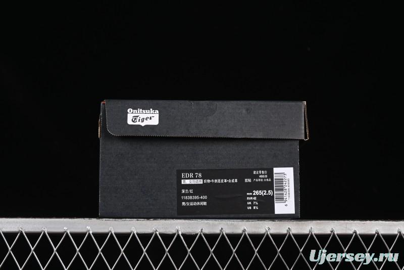 Onitsuka Tiger Edr 78 Low-Top Running Shoes Comfortable Slip-Resistant Durable - 1183B395-400