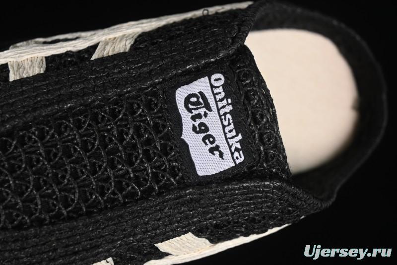 Onitsuka Tiger Mexico 66 Sabot Slip-On Shoes with Breathable Mesh Upper - 1183C123-001