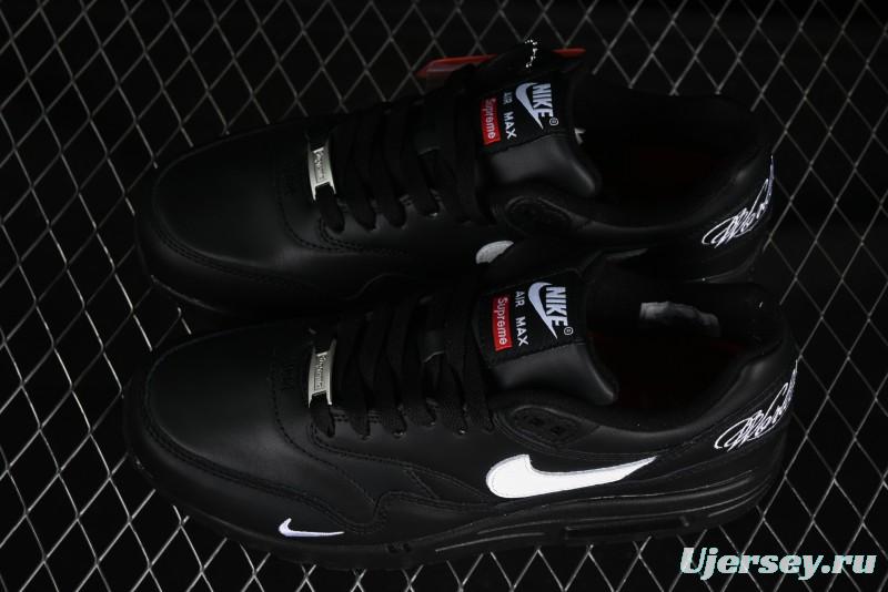 Nike Air Max 1 Retro Running Shoes with Half-Sole Air Cushion - HF8813-001