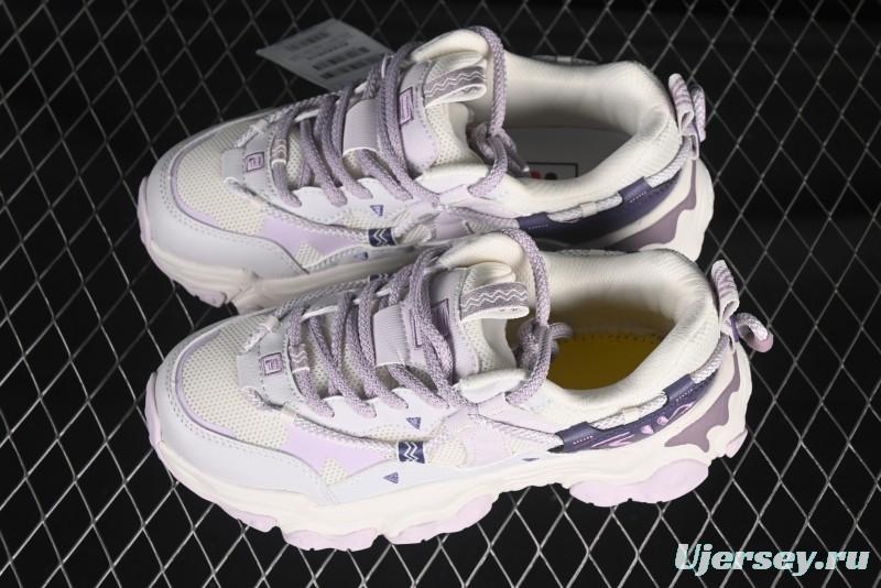 Fila Heritage Fluid Cat Paw 5.0 Vintage Lace-Up Dad Shoes - F12W432101AGO