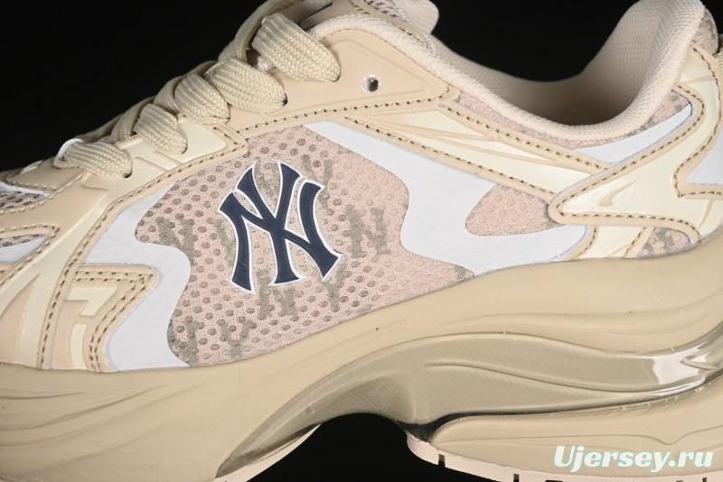 New York Yankees MLB Chunky Curve Runner Monogram Thick Sole Casual Running Shoes - 3ARNSPL5N50SAS