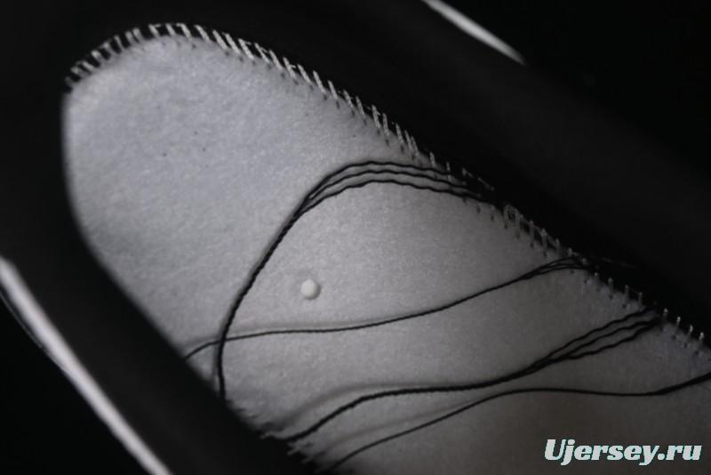 Nike Air Force 1 '07 Low Casual Sneakers in Black & White with Hemp Rope Detailing - ZH0316-073