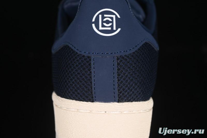 Adidas Clot x Superstar Shell Toe Casual Sneakers with Serrated Edge Design - IH3644