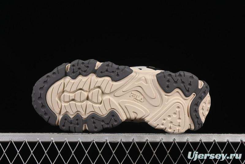 Fila Heritage Fluid Cat Paw 5.0 Retro Dad Shoes with Lace-Up Design - F12M442115FAG