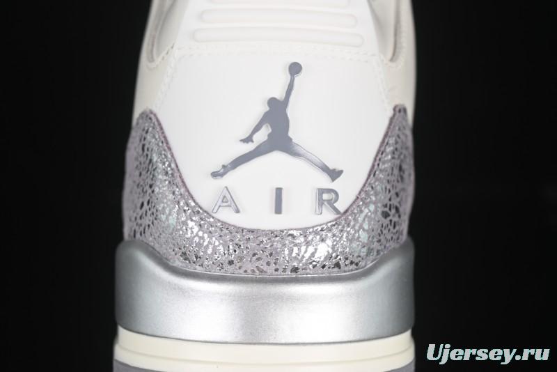 Nike Air Jordan 3 Retro OG Sail Metallic Silver - CK9246-100