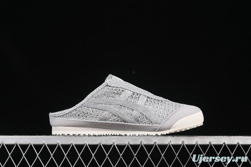 Onitsuka Tiger Mexico 66 Sabot Slip-On Shoes with Breathable Mesh Upper - 1183A707-020
