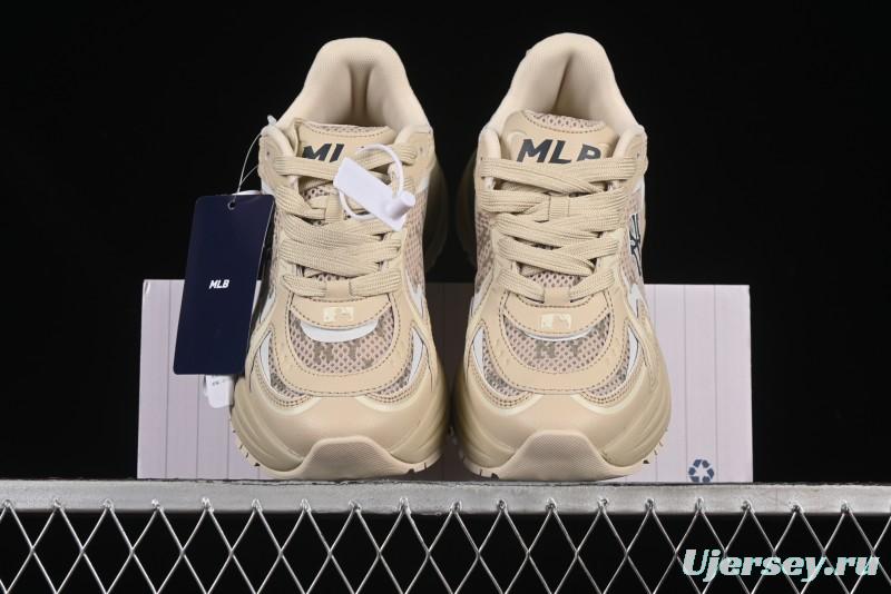 New York Yankees MLB Chunky Curve Runner Monogram Thick Sole Casual Running Shoes - 3ARNSPL5N50SAS