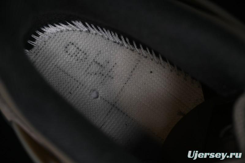 Nike Air Jordan 4 Retro Sneakers in Cave Stone Brown Suede with Black Mesh - FV5029-200