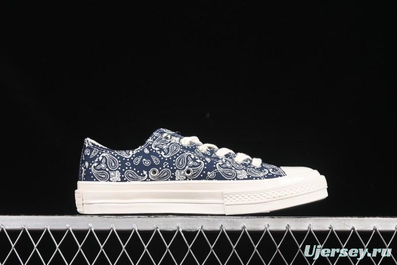 Converse Chuck 1970s Low Top Casual Sneakers with Paisley Pattern - A15751C