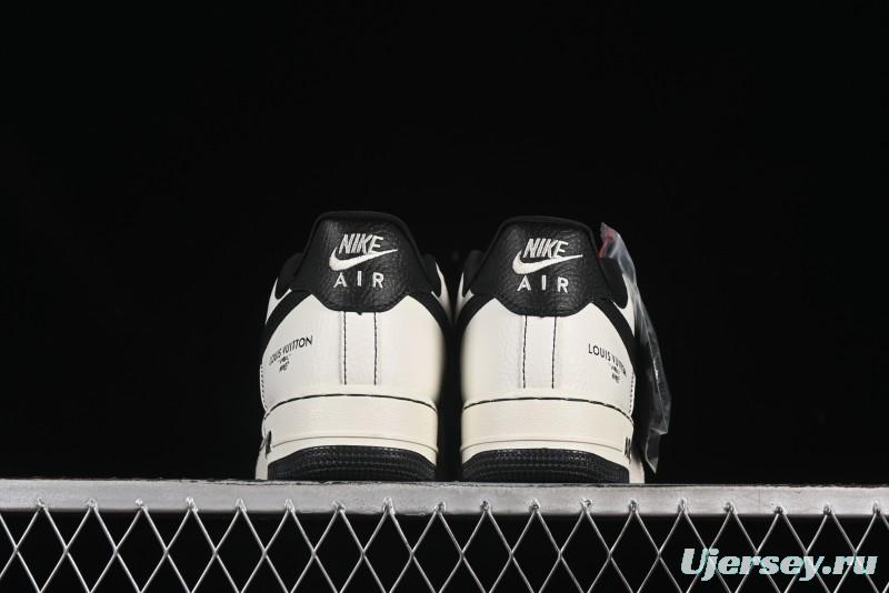 Nike Air Force 1 '07 Low LV Collaboration Cream Black Casual Sneakers - BZ6808-103