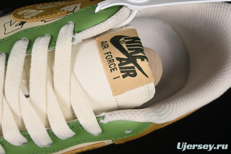 Nike Air Force 1'07 Low "Chivalry" Casual Sneakers - XL2321-666